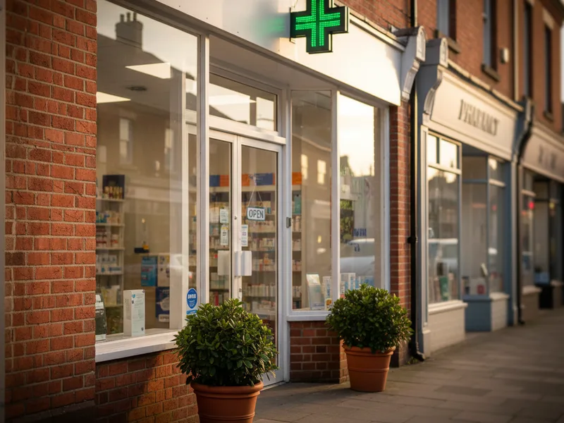 Mental wellbeing support at pharmacy