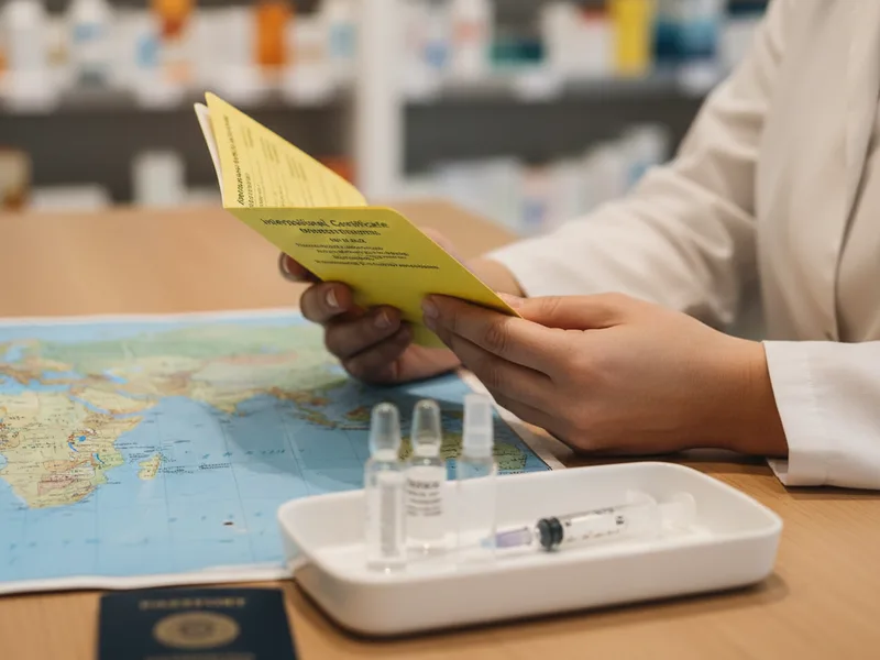 Travel health consultation